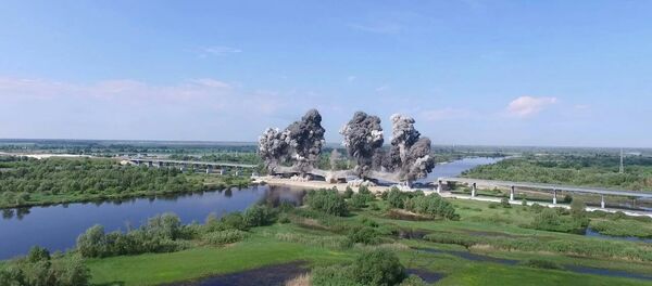 Взрыв моста в Житковичах - Sputnik Беларусь