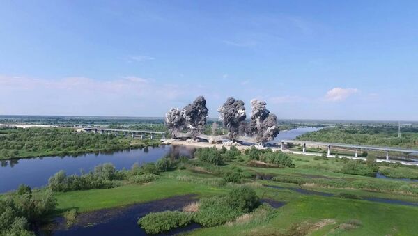 Взрыв моста в Житковичах - Sputnik Беларусь