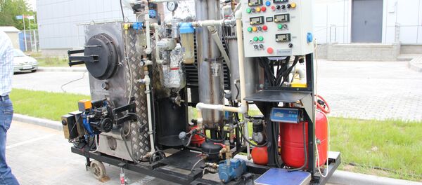 Установка по переработке отходов, видео - Sputnik Беларусь