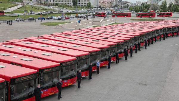 Автобусы в Казани - Sputnik Беларусь