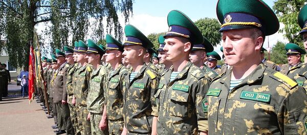 Белорусские пограничники - Sputnik Беларусь