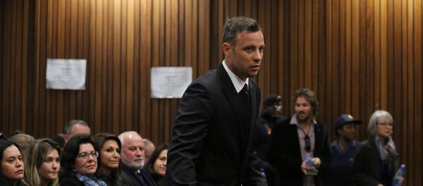 Паралимпиец Оскар Писториус в зале суда - Sputnik Беларусь