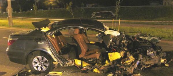 ДТП на проспекте Дзержинского - Sputnik Беларусь