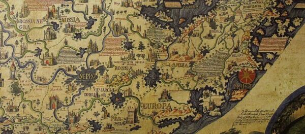 Белая, Чорная і Чырвоная Русь на Венецыянскай карце - Sputnik Беларусь