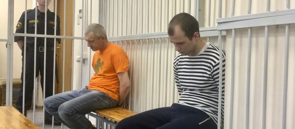 Александр Жильников и Вячеслав Сухарко - Sputnik Беларусь