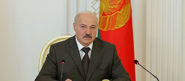 Президент Беларуси Александр Лукашенко на совещании  - Sputnik Беларусь