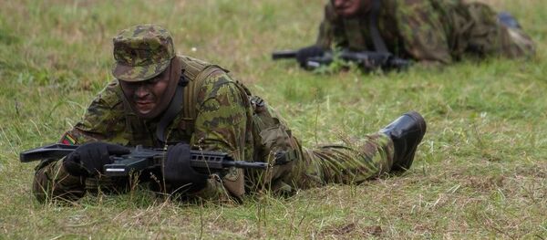 Литовские солдаты тренируются. - Sputnik Беларусь