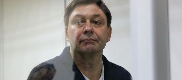 Галоўны рэдактар сайта РІА Новости Украина Кірыл Вышынскі Галоўны рэдактар сайта РІА Новости Украина Кірыл Вышынскі - Sputnik Беларусь