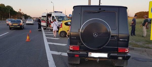 Смертельное ДТП на МКАД - Sputnik Беларусь