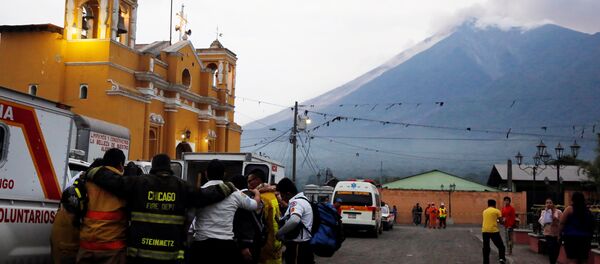 Извержение вулкана в Гватемале - Sputnik Беларусь