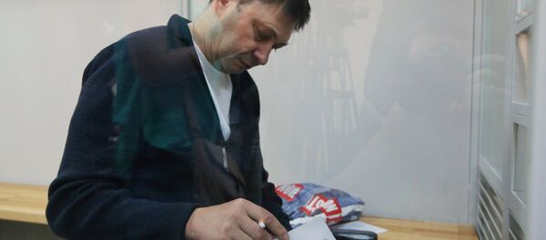 Разгляд апеляцыі па справе журналіста К. Вышынскага - Sputnik Беларусь