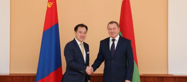 Министр иностранных дел Владимир Макей встретился с монгольским коллегой Дамдины Цогтбаатаром - Sputnik Беларусь