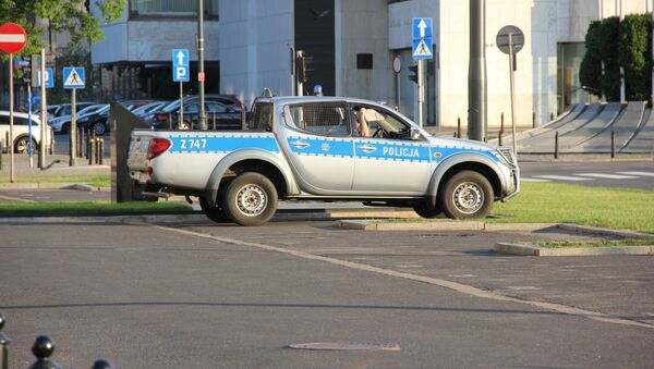 Автомобиль полиции Польши - Sputnik Беларусь