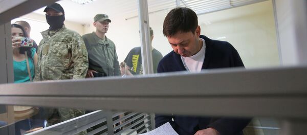 Рассмотрение апелляции по делу журналиста К. Вышинского - Sputnik Беларусь