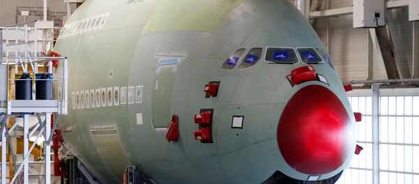Сборочная линия в штаб-квартире Airbus - Sputnik Беларусь