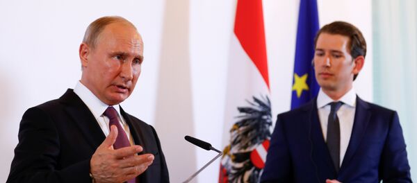 Встреча Владимира Путина и Себастьяна Курца - Sputnik Беларусь