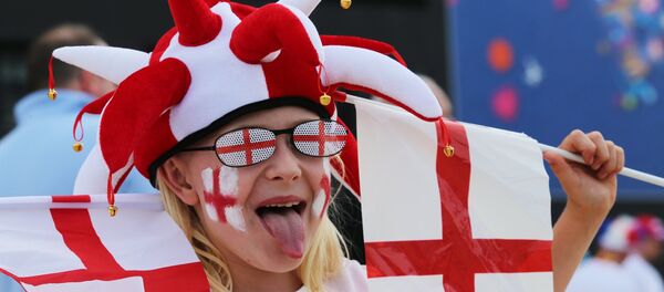 Английский болельщик, архивное фото - Sputnik Беларусь