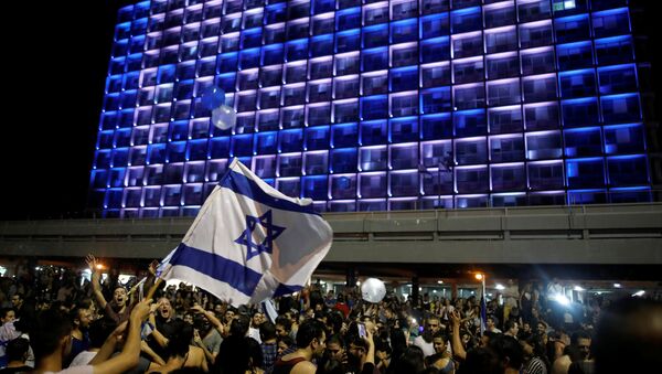 Жители Израиля радуются победе страны в Евровидении - Sputnik Беларусь
