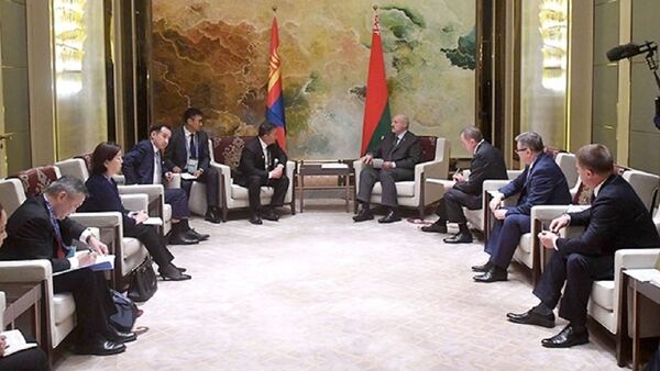 Встреча Александра Лукашенко с президентом Монголии Халтмагийн Баттулгой - Sputnik Беларусь
