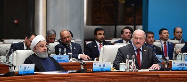 Александр Лукашенко на заседании Совета глав государств Шанхайской организации сотрудничества в Циндао - Sputnik Беларусь