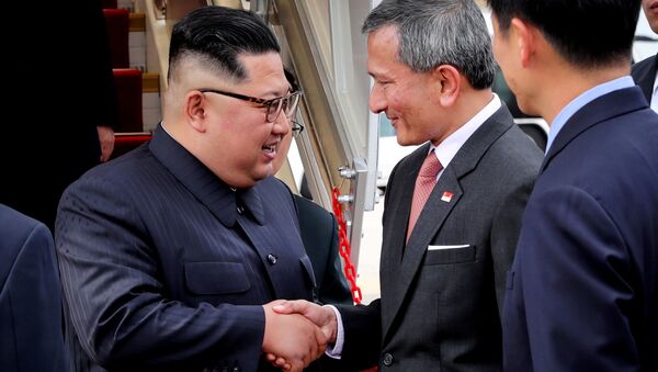 Ким Чен Ын прибыл в Сингапур - Sputnik Беларусь