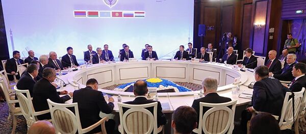 Встреча министров иностранных дел стран ОДКБ в Алматы - Sputnik Беларусь