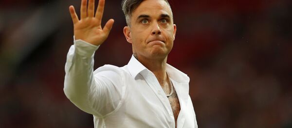 Британский певец Робби Уильямс - Sputnik Беларусь