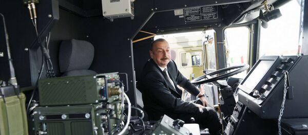 Полонез для Алиева презентовали военные в Азербайджане Полонез для Алиева презентовали военные в Азербайджане - Sputnik Беларусь