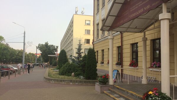 Родители всю ночь по очереди дежурили под стенами рейтинговой гимназии - Sputnik Беларусь