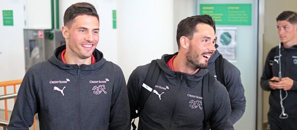 Игроки сборной Швейцарии - Sputnik Беларусь