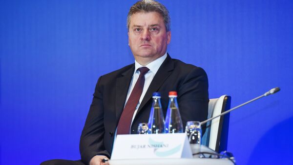 Президент Македонии Георге Иванов - Sputnik Беларусь