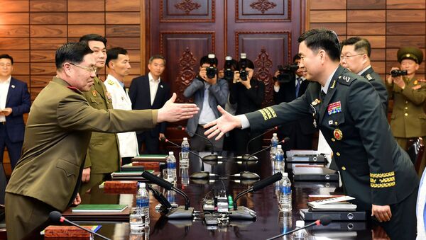 Представители министерств обороны КНДР и Республики Корея провели переговоры - Sputnik Беларусь