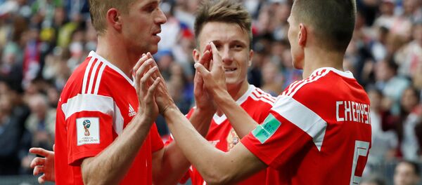 Игроки сборной РФ - Sputnik Беларусь