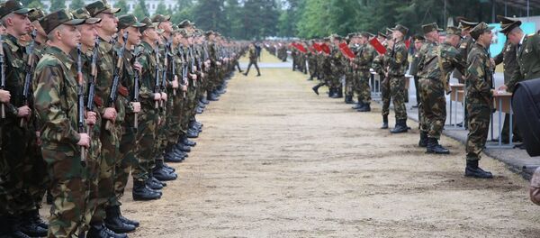 Церемония принятия Военной присяги - Sputnik Беларусь