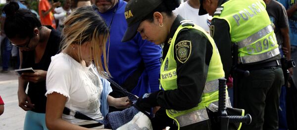 Полиция в Венесуэле - Sputnik Беларусь