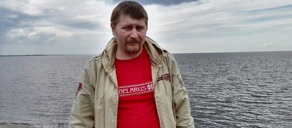 Кіраўнік Гродзенскага грамадства філатэлістаў Андрэй Мялешка Кіраўнік Гродзенскага грамадства філатэлістаў Андрэй Мялешка - Sputnik Беларусь