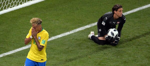 Футбол. ЧМ-2018. Матч Бразилия - Швейцария - Sputnik Беларусь