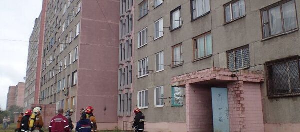 Пожар в общежитии в Бобруйске - Sputnik Беларусь