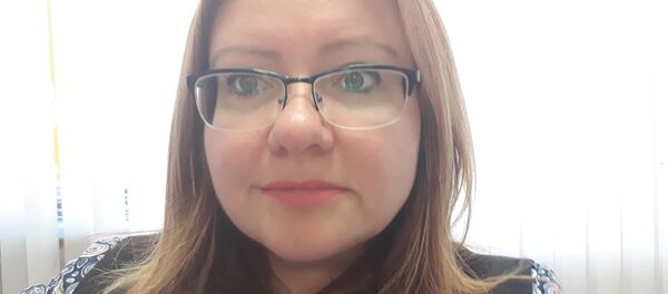 Старший инспектор пропаганды и обучения при Могилевской областном УМЧС Ольга Нехороших - Sputnik Беларусь