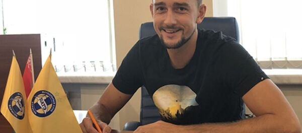 Белорусский защитник Егор Филипенко - Sputnik Беларусь