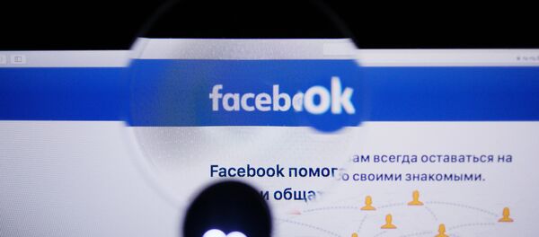 Старонка сацыяльнай сеткі Фэйсбук на экране камп'ютара - Sputnik Беларусь