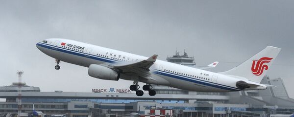Air China ў аэрапорце Мінск Air China ў аэрапорце Мінск - Sputnik Беларусь