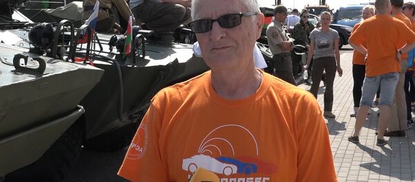 Бронепрабег Дарога мужнасці праходзіць па тэрыторыі Беларусі Бронепрабег Дарога мужнасці праходзіць па тэрыторыі Беларусі - Sputnik Беларусь