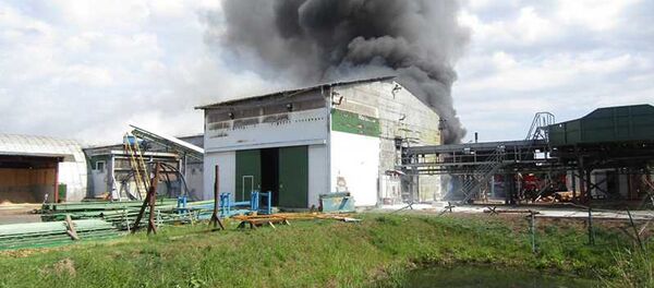 Пожар в Витебске - Sputnik Беларусь