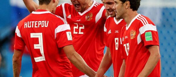 Футбол. ЧМ-2018. Матч Россия - Египет - Sputnik Беларусь