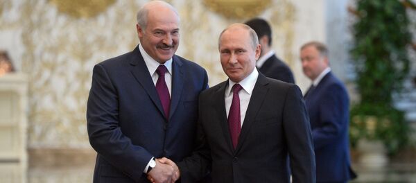 Александр Лукашенко и Владимир Путин, архивное фото - Sputnik Беларусь
