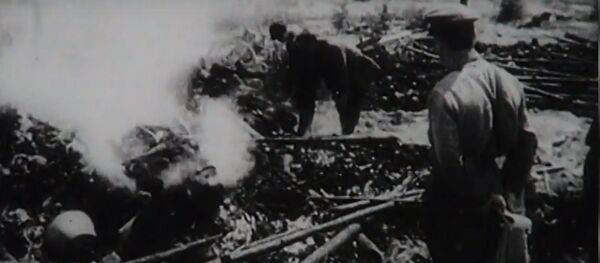 Трасцянец пасля вызвалення Мінска. Відэа Трасцянец пасля вызвалення Мінска. Відэа - Sputnik Беларусь