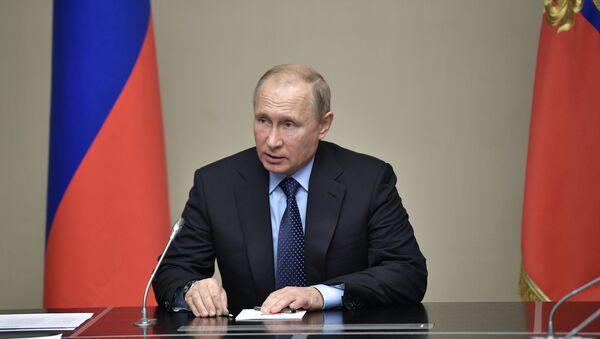 Президент РФ Владимир Путин - Sputnik Беларусь