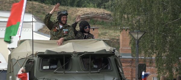 Бронепробег Дорога мужества финишировал в Бресте Бронепробег Дорога мужества финишировал в Бресте - Sputnik Беларусь