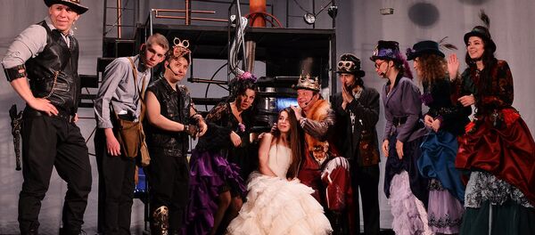 Фрагмент постановки Обыкновенное чудо театра Геннадия Гладкова - Sputnik Беларусь